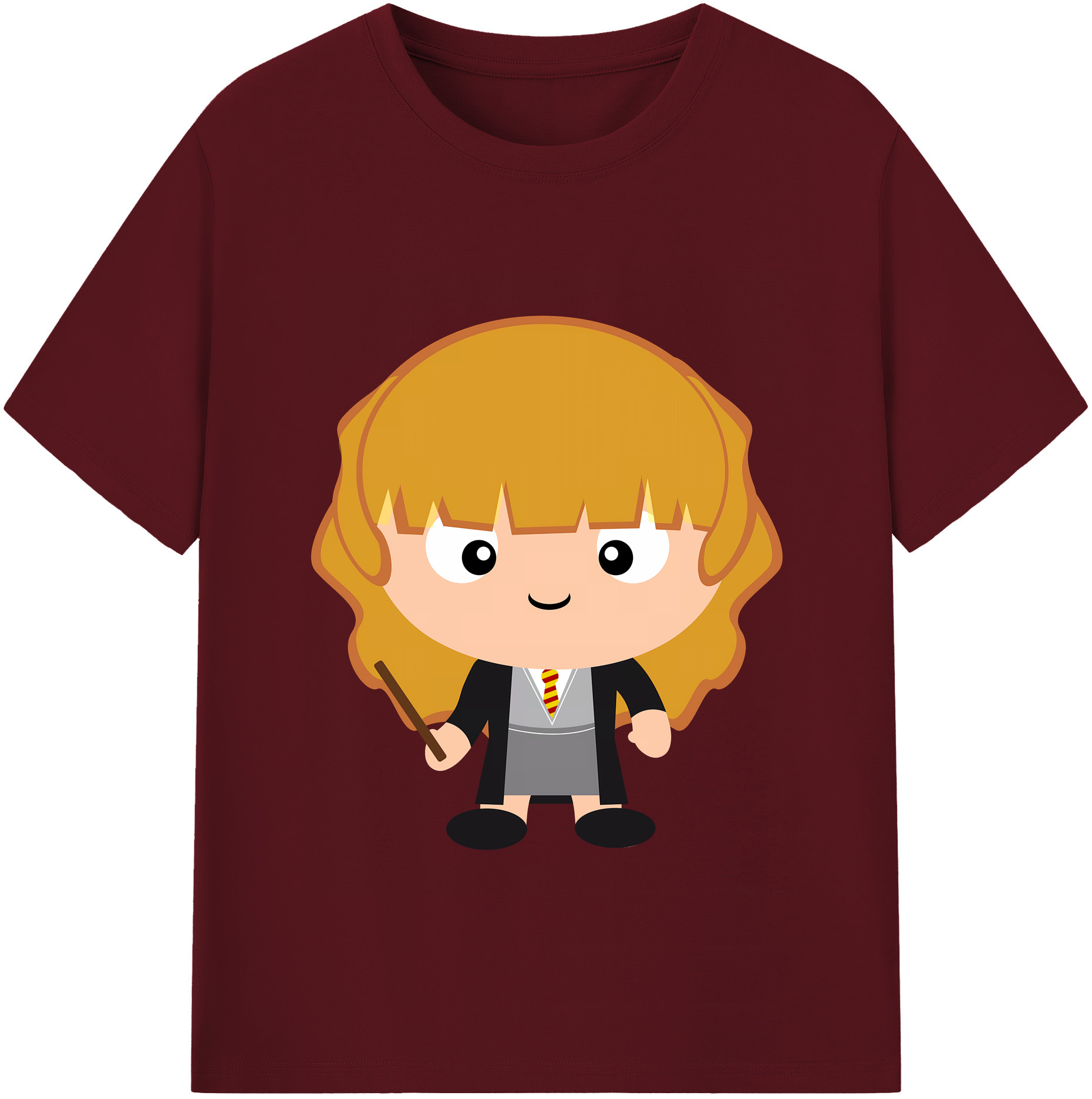 （画像用） Harry Potter ハリー・ポッターシリーズ 綿100％半袖Tシャツ（フロントプリント）